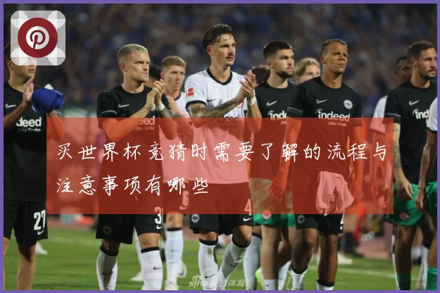 买世界杯竞猜时需要了解的流程与注意事项有哪些